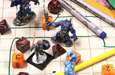 I attack the marker!